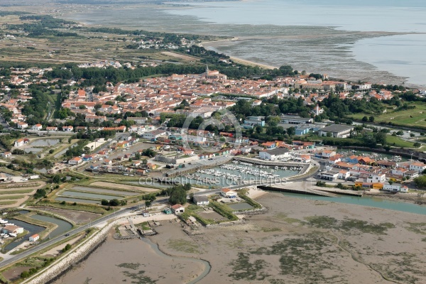 Le Château-d Oléron vue du ciel