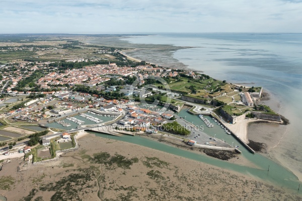 Le Château-d Oléron vue du ciel