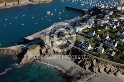 Le conquet , Bretagne Finistère vue du ciel