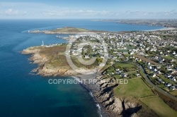 Le conquet , Bretagne Finistère vue du ciel