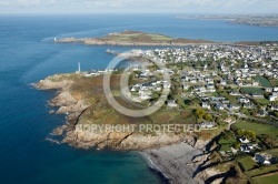 Le conquet , Bretagne Finistère vue du ciel