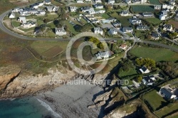 Le conquet , Bretagne Finistère vue du ciel