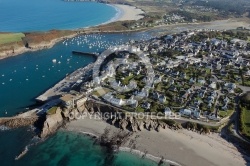 Le conquet , Finistère vue du ciel