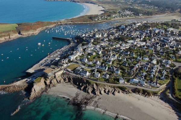 Le conquet , Finistère vue du ciel