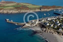 Le conquet Pointe Ste-Barbe vue du ciel