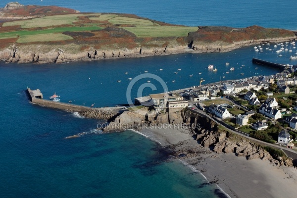 Le conquet Pointe Ste-Barbe vue du ciel