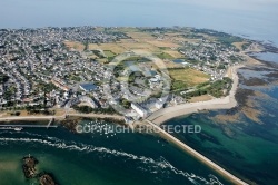 Le Croisic Baie de Saint-Goustan  vue du ciel