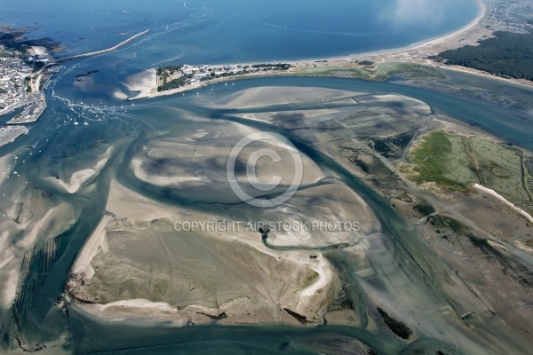 Le croisic le grand traict vue du ciel