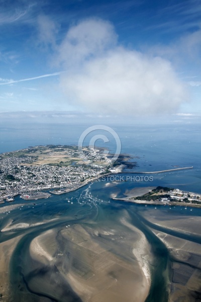 Le croisic le grand traict vue du ciel