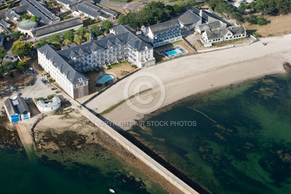 Le Croisic plage du Tréhic vue du ciel