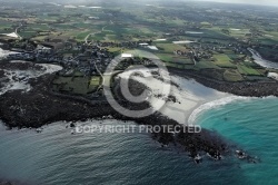 le Finistere vue du ciel