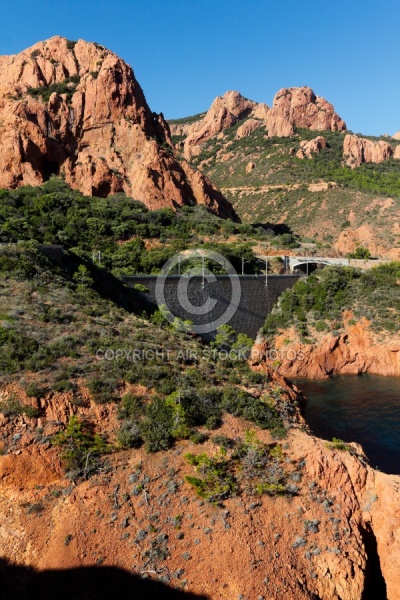 Le Massif de l Esterel en Méditérannée