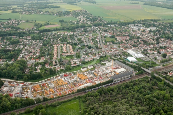 Le Perray-en-Yvelines vue du ciel