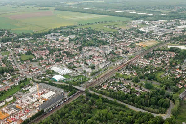 Le Perray-en-Yvelines vue du ciel