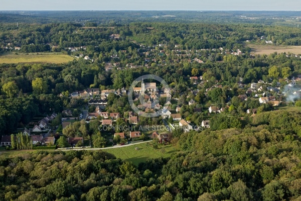 Le Val-Saint-Germain , Île-de-France vue du ciel