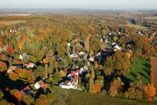 Le Val-Saint-Germain vue du ciel