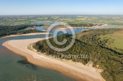 Le veillon , Talmont-Saint-Hilaire vue du ciel