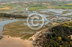 Le veillon , Talmont-Saint-Hilaire vue du ciel