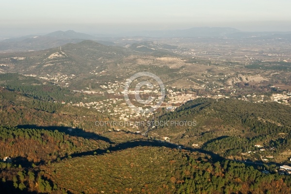 Les cévèennes vue du ciel