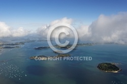 îles de Stibiden, Govihan, Brannec, île-aux-moines, Golfe du Mor