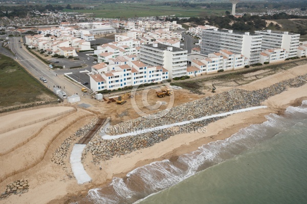 Les Marines, Saint-Hilaire-de-Riez vue du ciel