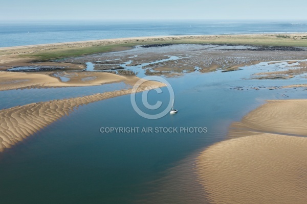 Les Mathes Anse de la Palmyre vue du ciel