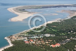 Les Mathes vue du ciel