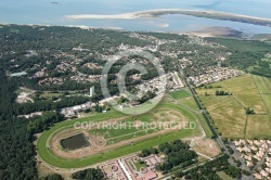 Les Mathes vue du ciel