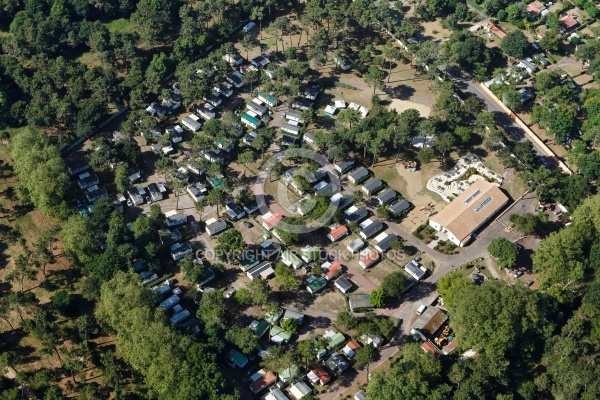 Les Mathes vue du ciel