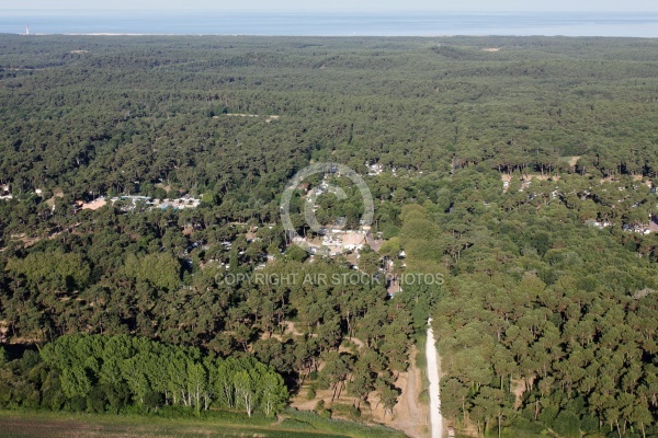 Les Mathes vue du ciel