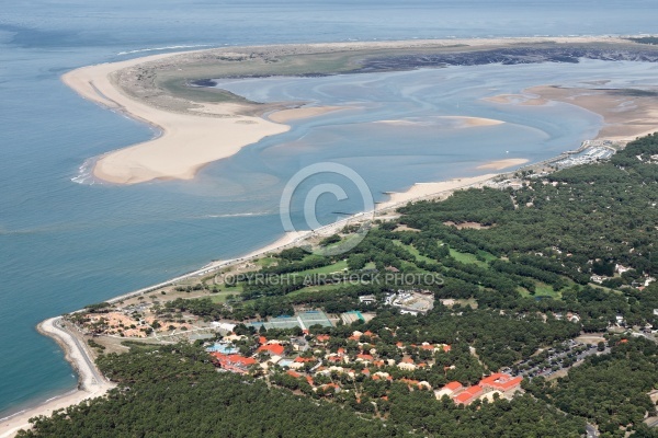 Les Mathes vue du ciel