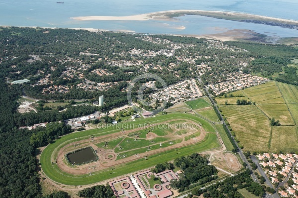 Les Mathes vue du ciel