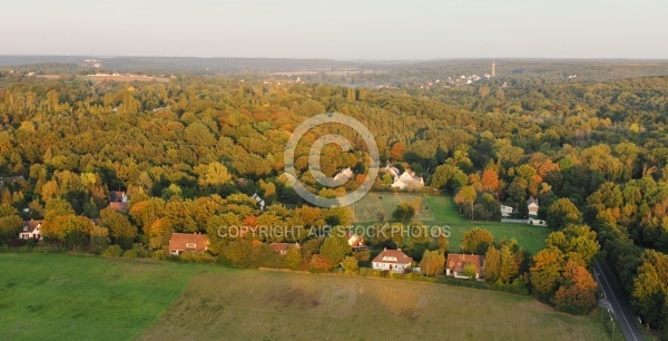 Les Monts Gras, Sonchamp 78 vue du ciel