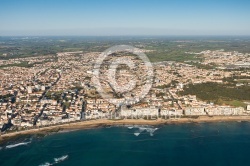 Les Sables-d Olonne vue du ciel