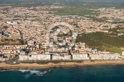 Les Sables-d Olonne vue du ciel