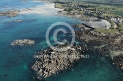 Littoral de Cleder, Le Finistere vu du ciel