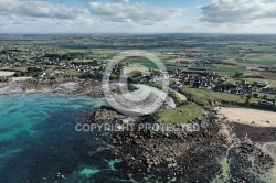 Littoral de Cleder, Le Finistere vu du ciel