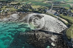 Littoral de Cleder, Le Finistere vu du ciel