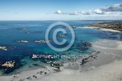 Littoral de Cleder, Le Finistere vu du ciel