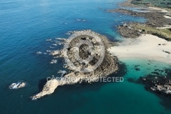 Littoral de Cleder, Le Finistere vu du ciel