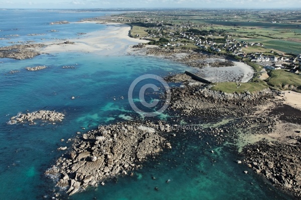 Littoral de Cleder, Le Finistere vu du ciel