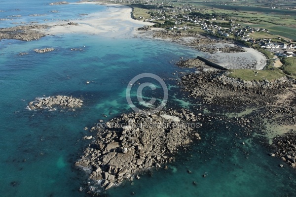 Littoral de Cleder, Le Finistere vu du ciel