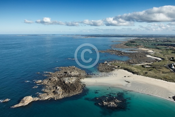 Littoral de Cleder, Le Finistere vu du ciel