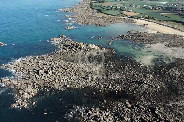 Littoral de Cleder, Le Finistere vu du ciel