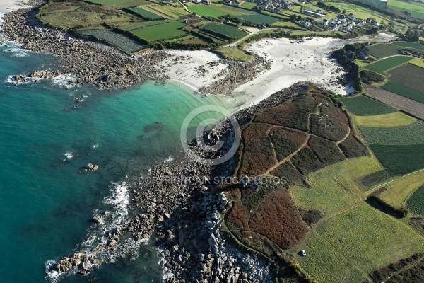 Littoral de Cleder, Le Finistere vu du ciel