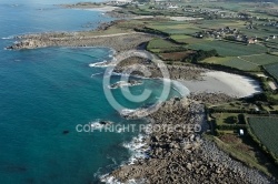 Littoral de Cleder-Kéradennec, Le Finistere vu du ciel