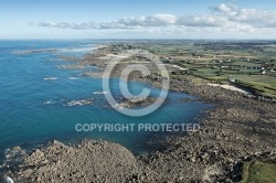 Littoral de Plouescat, Pors Megen, Finistere