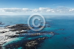 Littoral de Santec et mer bleu , Finistère 29