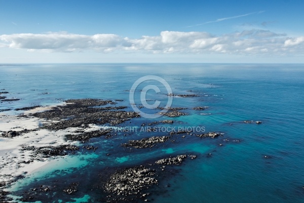 Littoral de Santec et mer bleu , Finistère 29