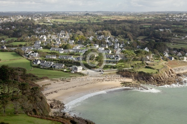 Locmaria-PlouzanÃ©, Finistere vue du ciel